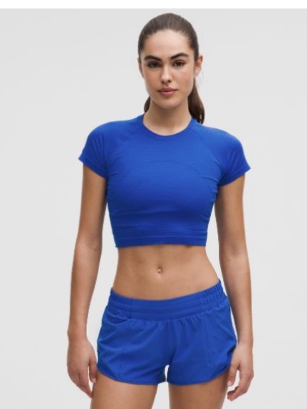 Lululemon Swiftly tech 2.0 cropped short sleeve t-shirt